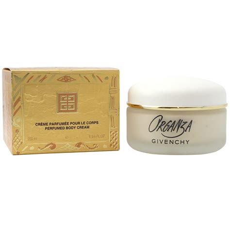 organza by givenchy body cream.